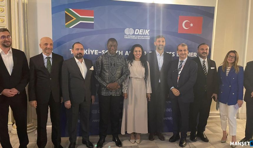 Nejdet Tıskaoğlu, Türkiye–Güney Afrika İş Yemeği’ne Katıldı