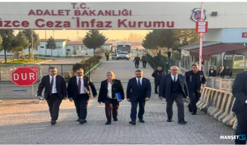 TBMM Heyeti, Cezaevi'nde inceleme yaptı...