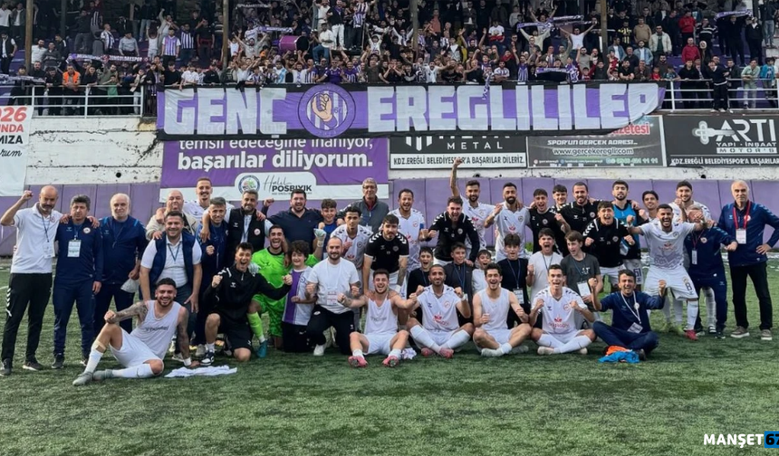 Ereğli Belediyespor'un maç takvimi belli oldu...