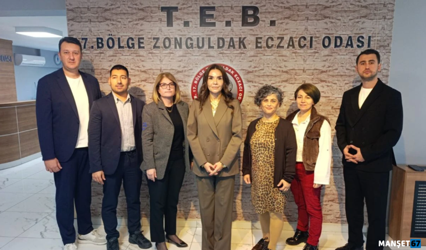 Zonguldak Eczacı Odası Başkanı Esra Geyikli oldu...