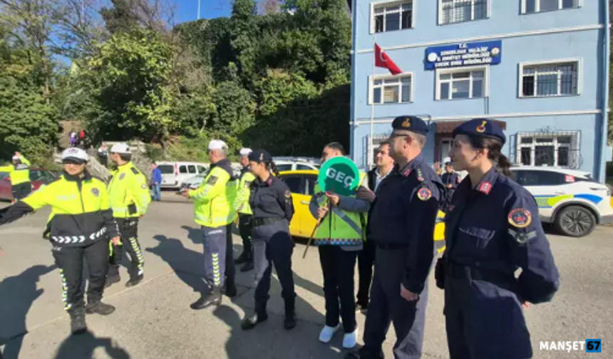 Özel bireylerden trafik denetimi...