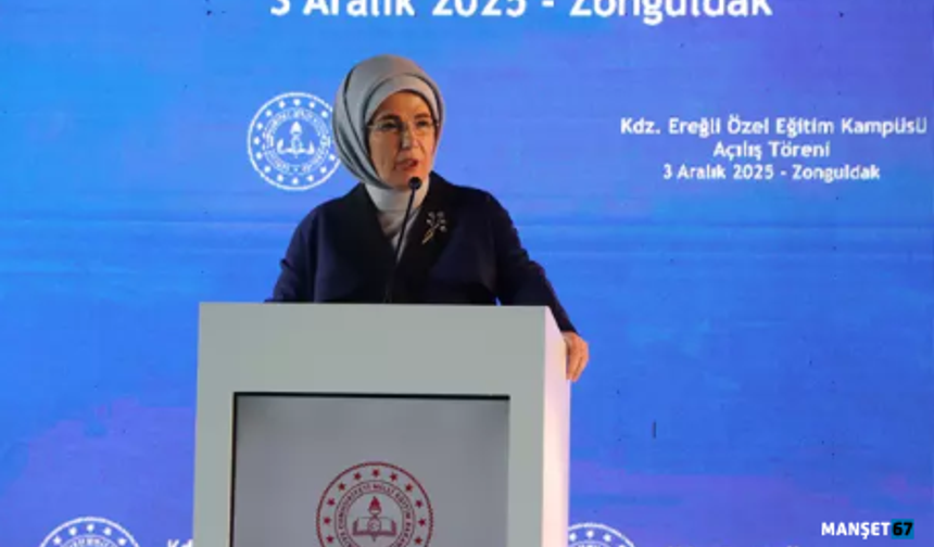Emine Erdoğan, Kdz. Ereğli'de açılış törenine katıldı...