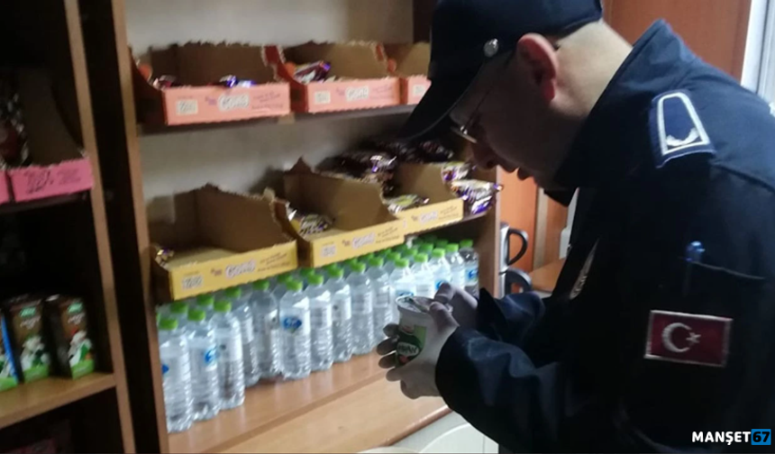 Zabıta ekiplerinden okul kantinlerine sıkı denetim...