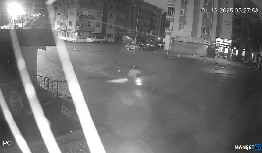 Motosiklet ile gelip kurşun yağdırdılar...