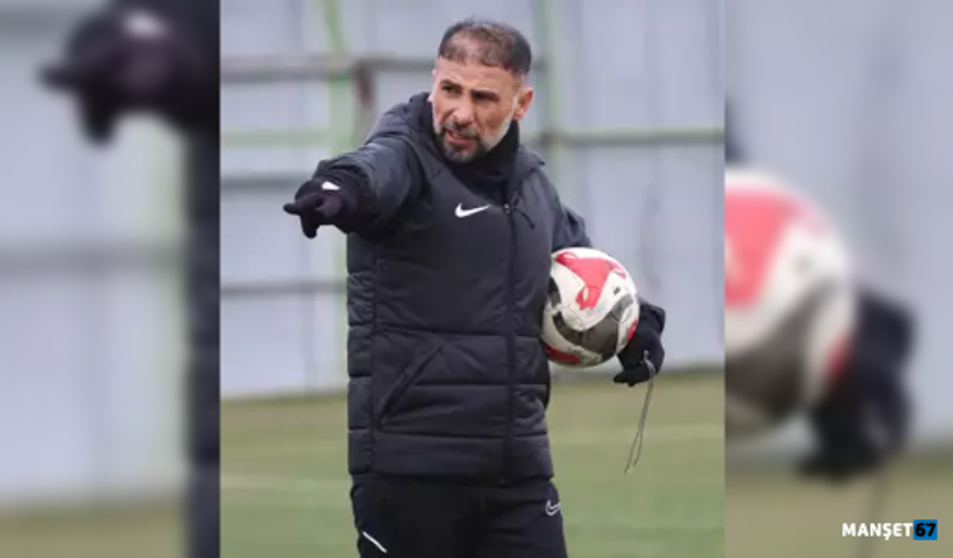 Teknik direktör Ertuğrul Arslan görevinden istifa etti...