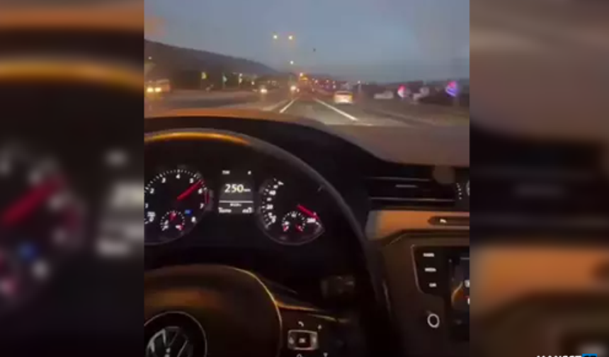 Hız yapıp paylaştı... Gözaltına alındı...