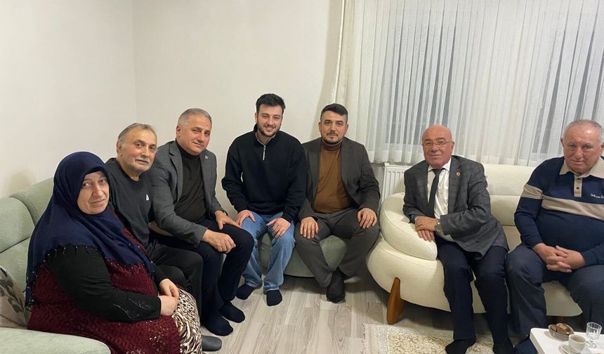 Saffet Bozkurt’tan Taşkın’a ziyaret…