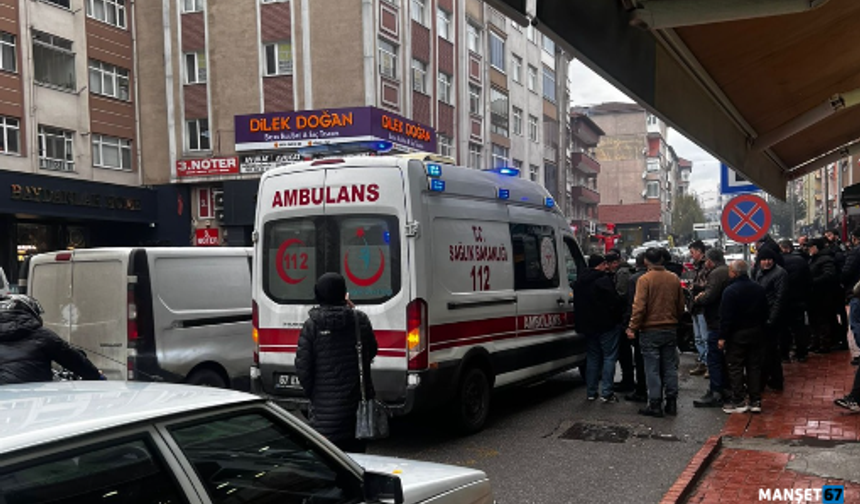 Motosiklet yayaya çarptı... Yaya hastaneye kaldırıldı...