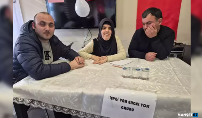 Zonguldak'ta özel bireylere genel kültür yarışması...