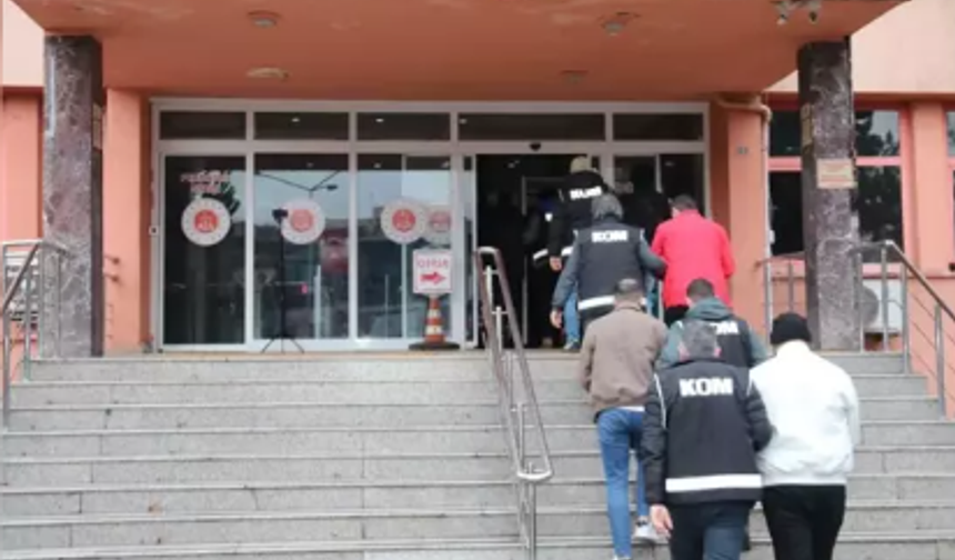 12 milyon liralık dolandırıcılık operasyonuna 7 tutuklama...