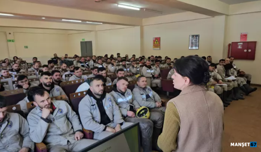 Madencilere sanal kumar bağımlılığı eğitimi...