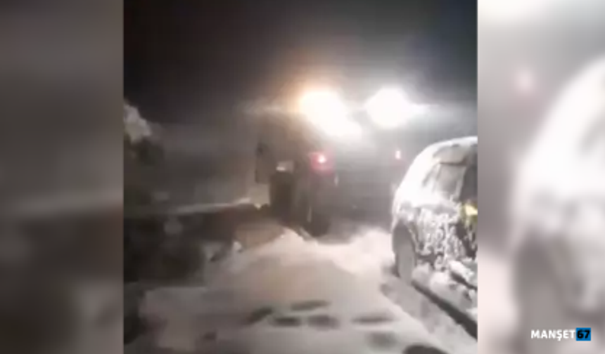 Yaylada mahsur kalan 2 kişi kurtarıldı...