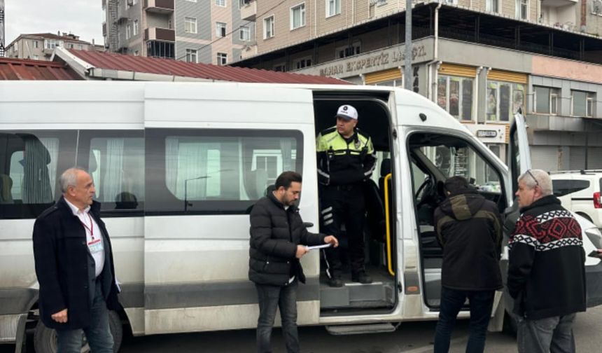 Kdz. Ereğli Kaymakamlığı Öğrenci Servislerini Denetliyor...