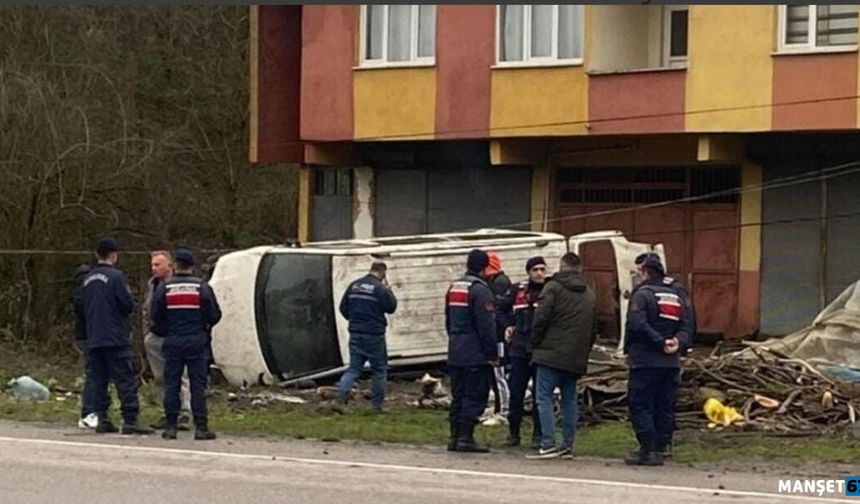 Zonguldak-Ankara Karayolunda kaza... Yaralılar var...