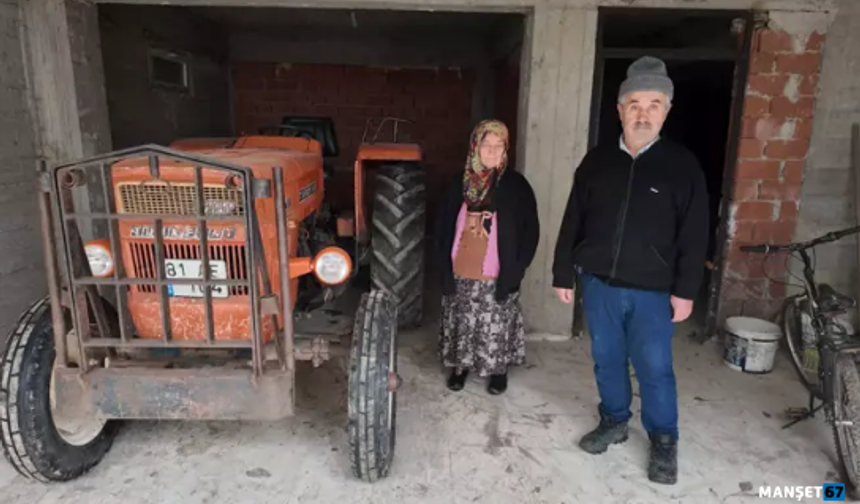 Traktörüne otoyolda ceza kesildi, icralık oldu...