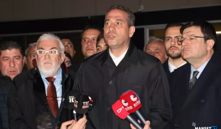 Gözaltına alınan Tanju Özcan tutuklandı...