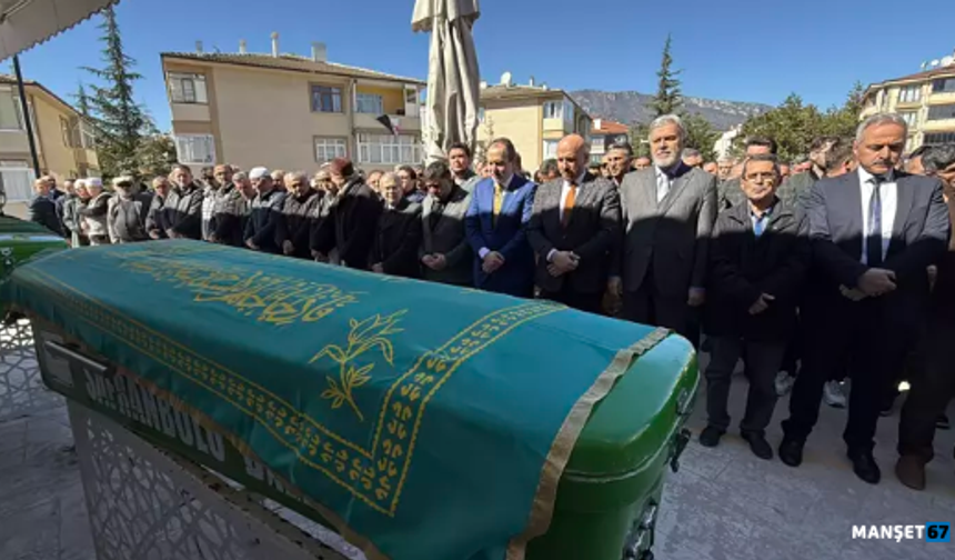 Fatih Erbakan, cenaze namazına katıldı...