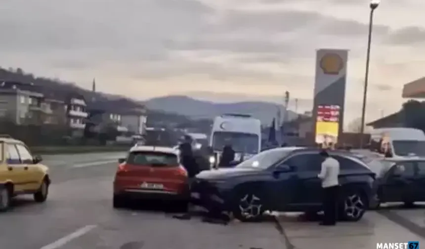 Zincirleme kaza... Yaralılar var...