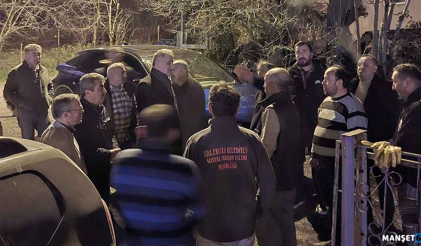 Bozkurt’tan evi yanan aileye ziyaret...