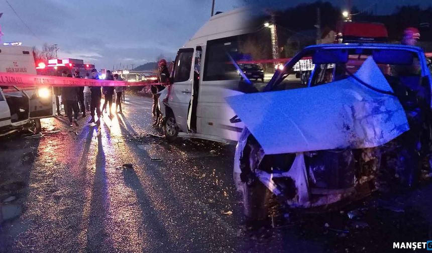 Feci kaza… Kafa kafaya çarpıştılar… 6 yaralı var...