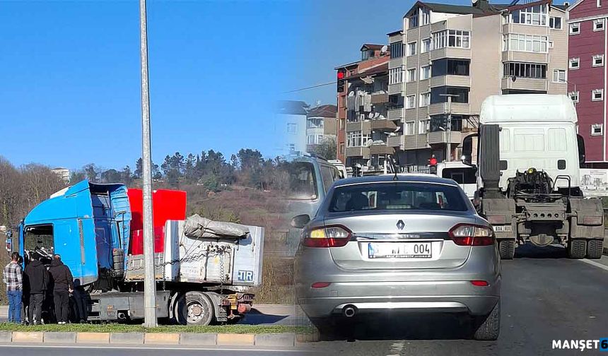 Biri arıza, diğeri kaza yaptı… Trafik felç oldu…