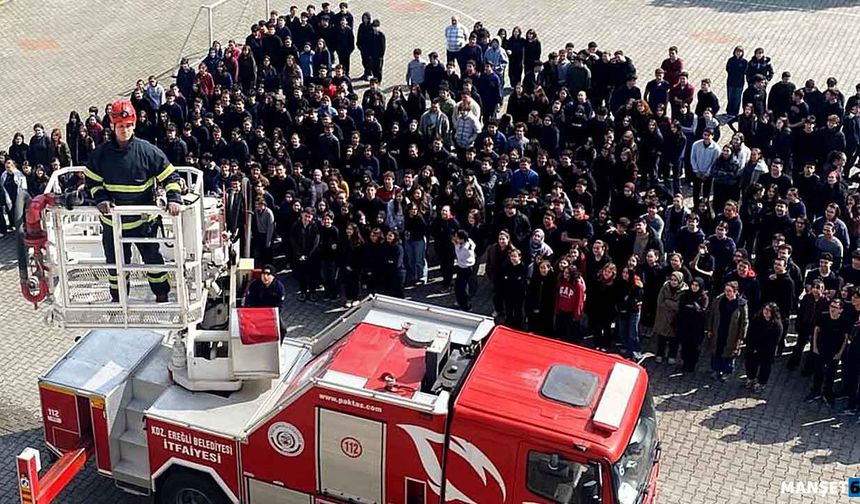 1030 kişi deprem tatbikatlarıyla bilgilendirildi…