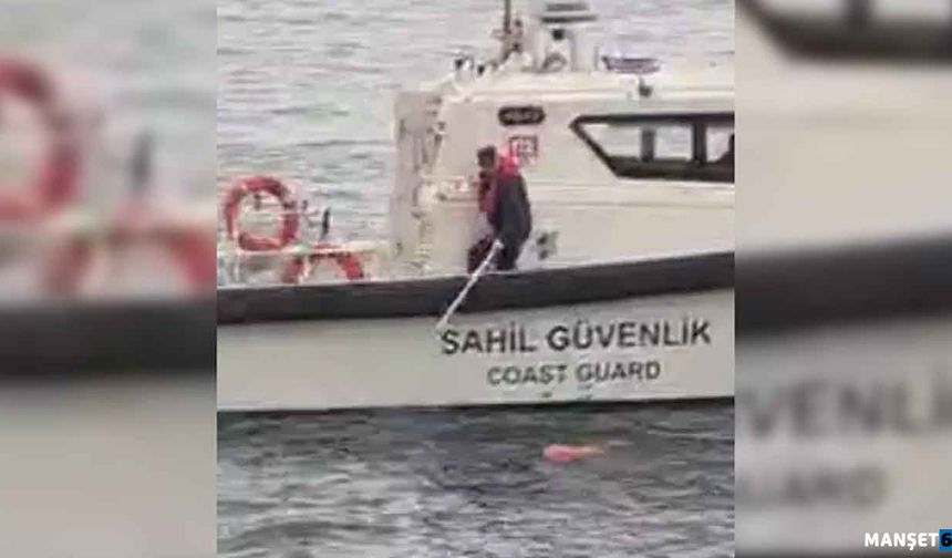 Denizde hareketsiz halde bulundu…