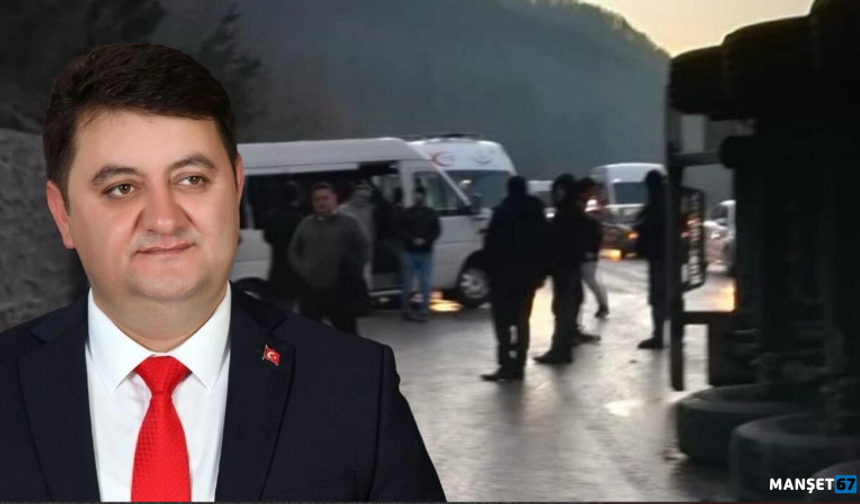 Hakan Yeşil trafik kazası geçirdi...
