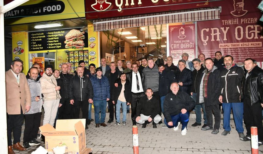 Başkan Tekin iftar sofrasında buluştu...