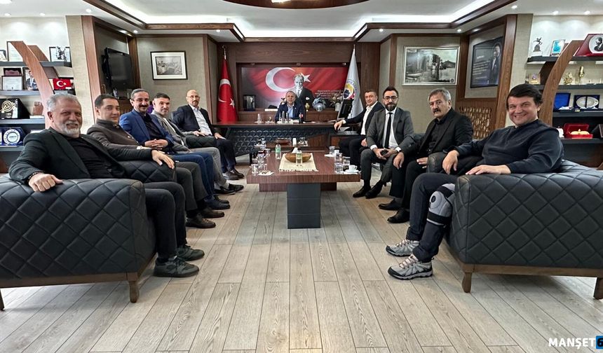 ETSO üyelerinden Başkan Keleş'e nezaket ziyareti...