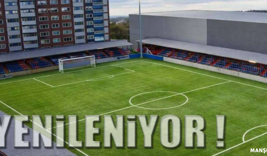 Şehit Vefakarakurdu Stadı’ yenileniyor...