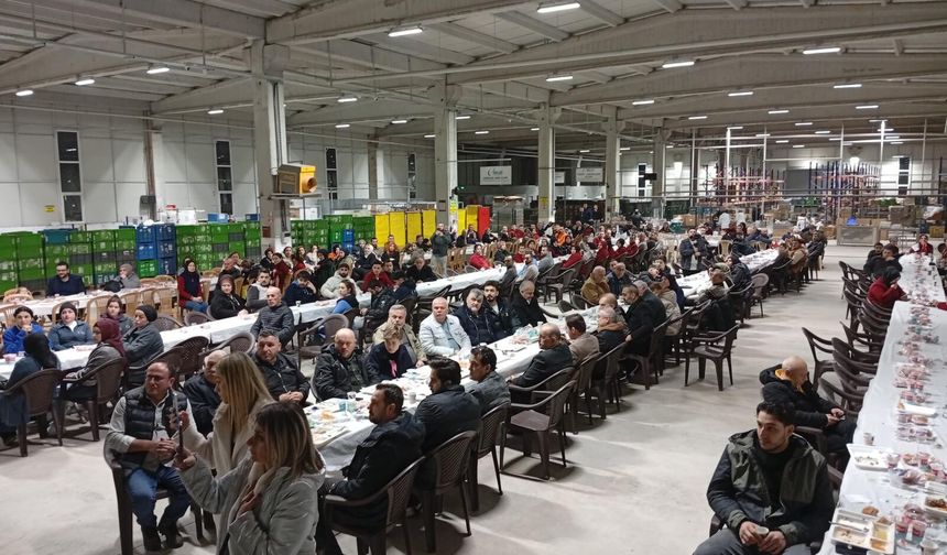 Elcab ailesi Çaycuma iftarında buluştu....