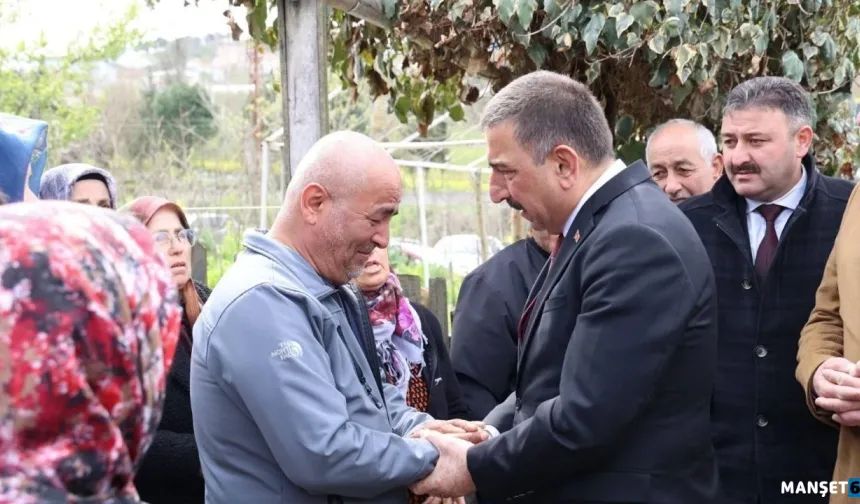 Vali Hacıbektaşoğlu’ndan Karaman ailesine taziye ziyareti