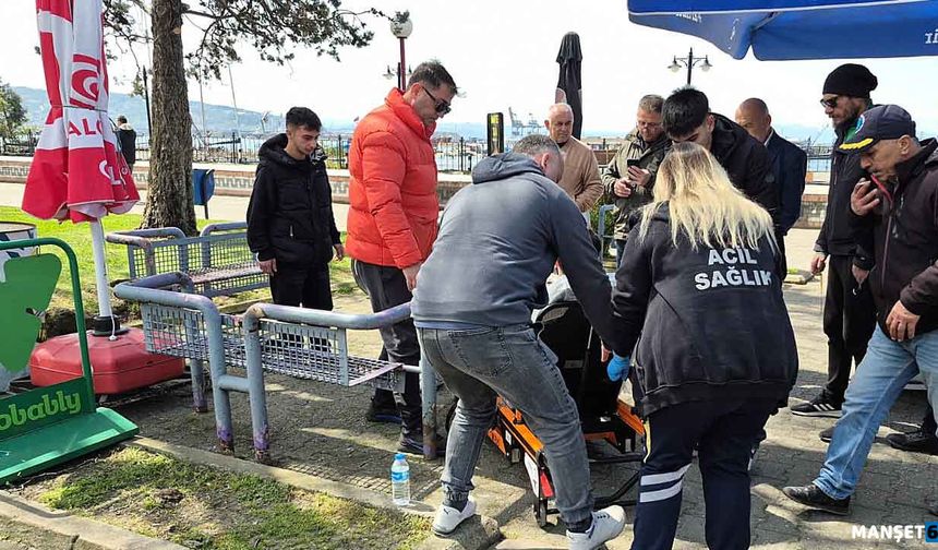 Yaya geçidinde kaza… Yaralı var…