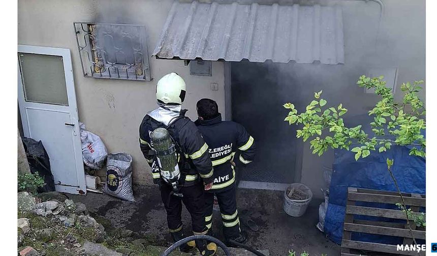 Şofben alev aldı… Anne kızı hastaneye kaldırıldı…