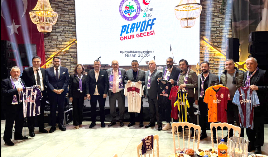 Ereğli Belediyespor Kulübü Play-Off Onur Gecesi düzenledi