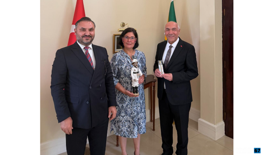 Nejdet Tıskaoğlu’ndan Güney Afrika Büyükelçiliği’ne Ziyaret