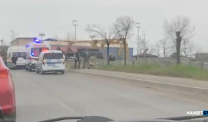 3 araçlı kaza... Yaralılar var...