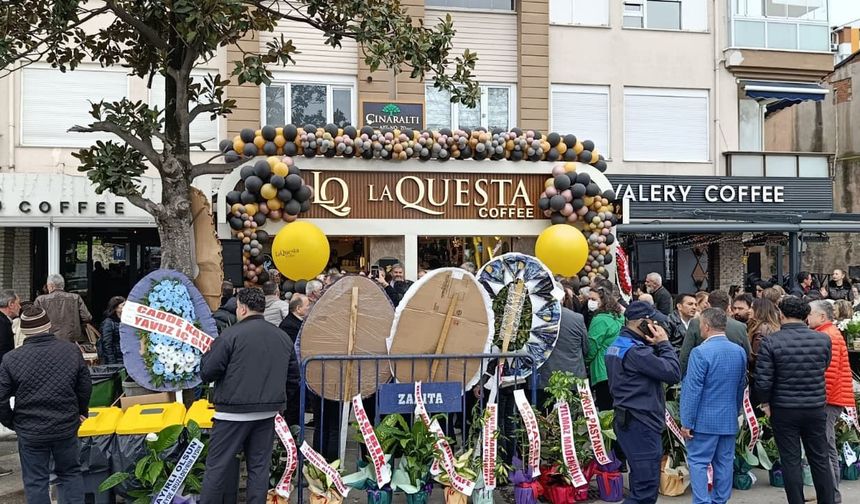 LA Questa Coffee, görkemli bir törenle kapılarını açtı...