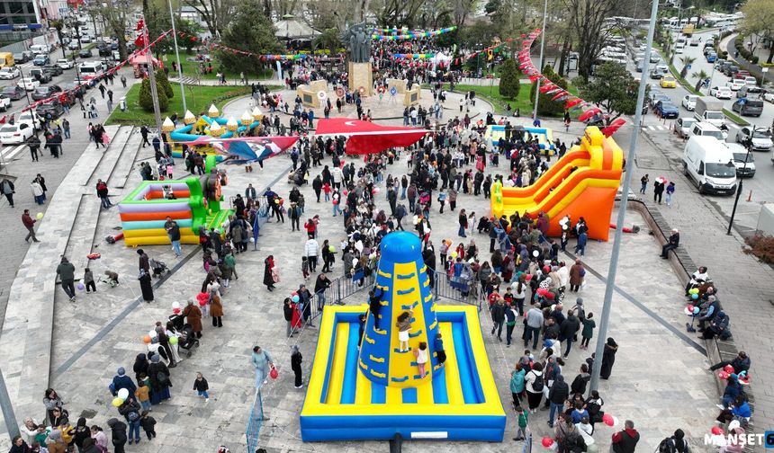 Kdz. Ereğli çocukların neşesiyle renklendi...