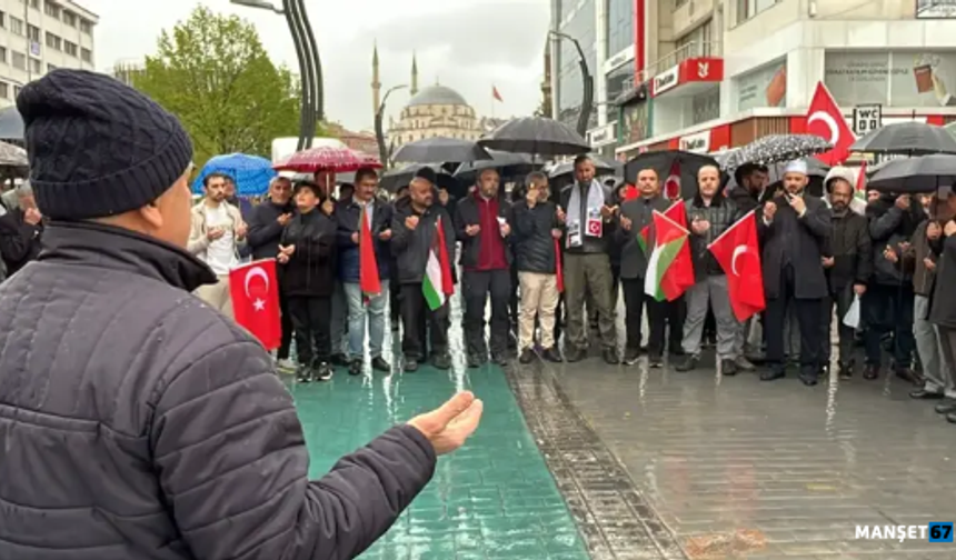 Sumud Filosu’na yapılan saldırı protesto edildi...