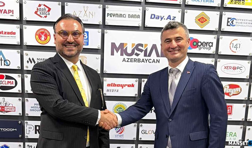 Tıskaoğlu ve Arabacı Azerbaycan’da bir araya geldi…