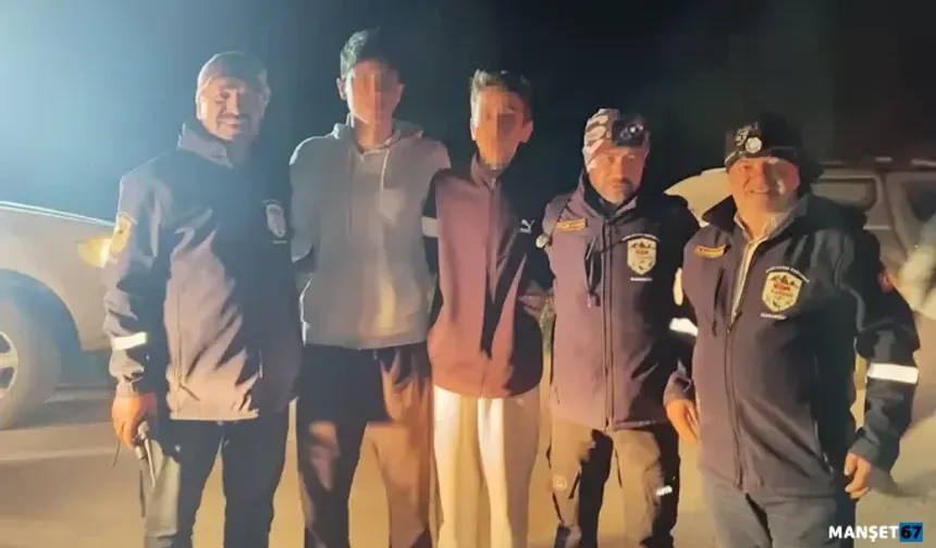 Hayatlarını kurtaran ekiple fotoğraf çektirdiler…