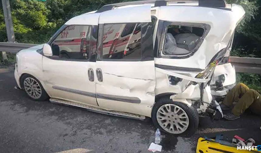 Alkollü sürücü kazaya sebep oldu… Yaralılar var…