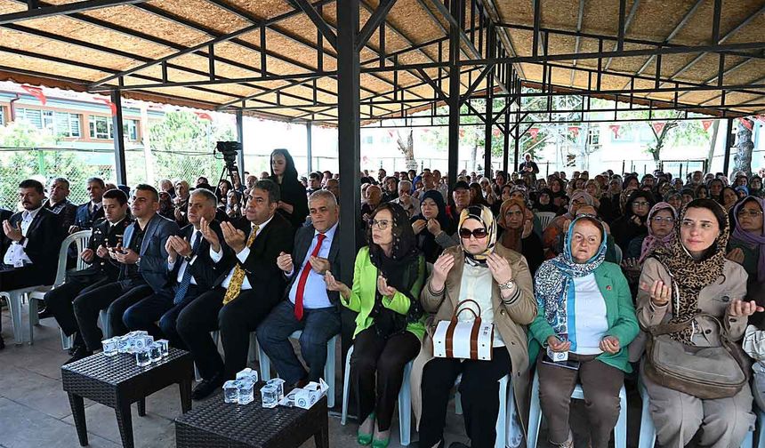 Şehir mezarlığında, Mevlid programı düzenlendi…