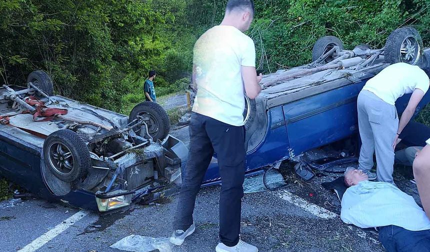 Feci kaza... Takla attı... Çok sayıda yaralı var...