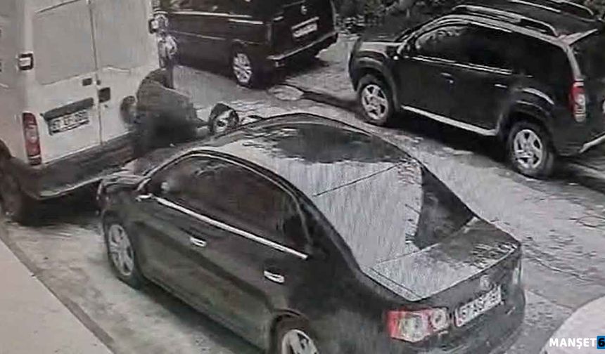Kaza anı saniye saniye kameralara yansıdı…