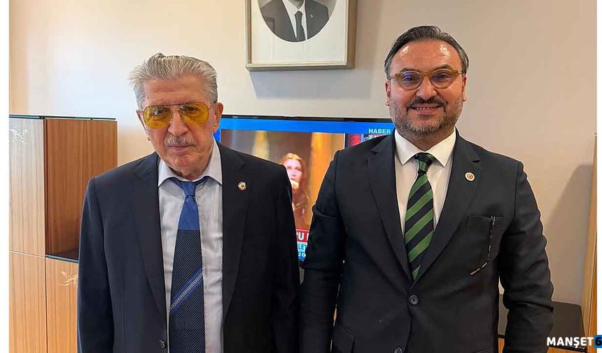 Tıskaoğlu, Köksal Toptan’ı ziyaret Etti...