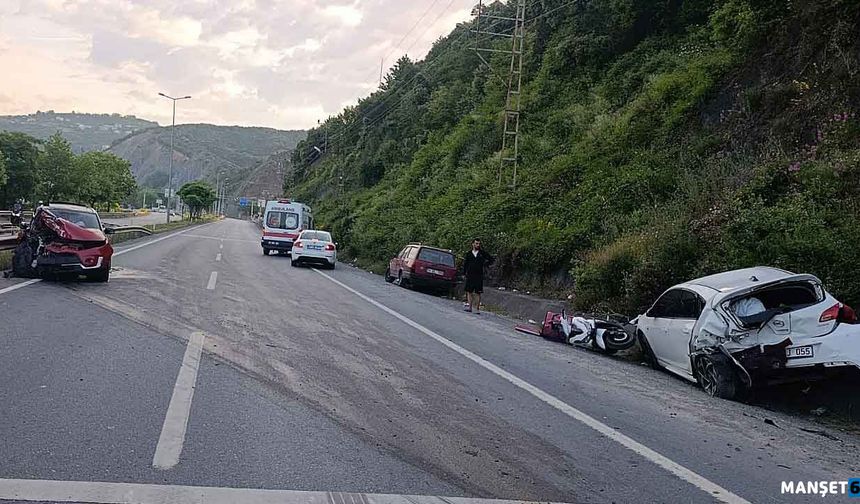 Zincirleme kaza… Çok sayıda yaralı var…