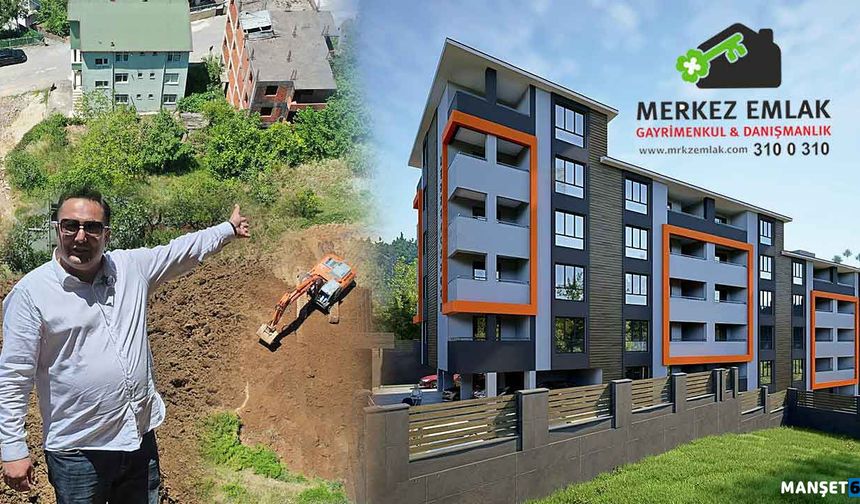 MERKEZ GARDEN için ilk kazma vuruldu…